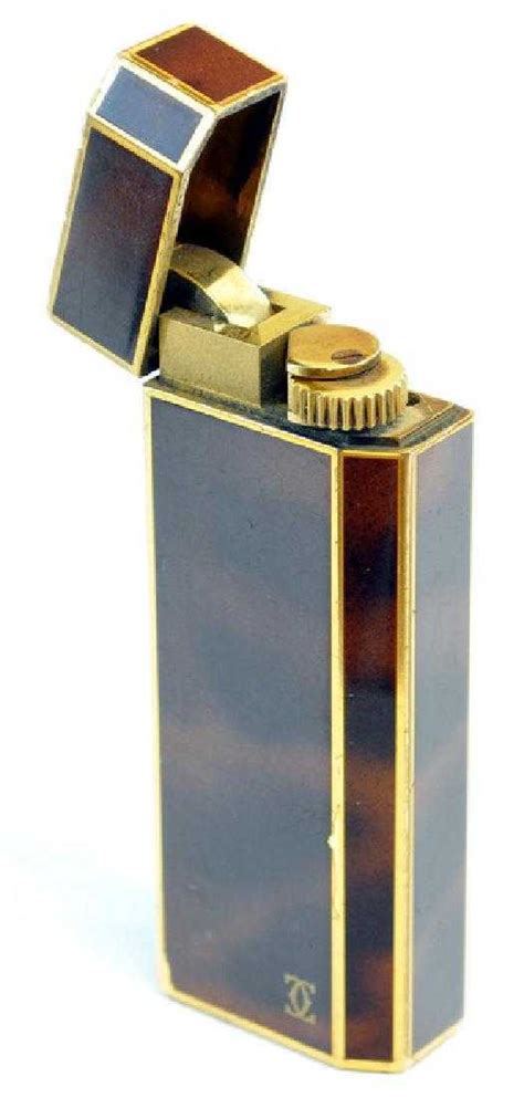 vintage cartier lighter|dupont vintage lighters.